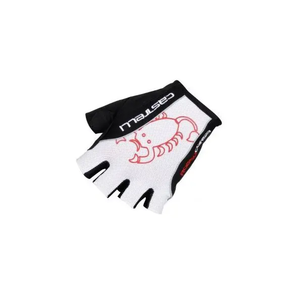 Castelli Rosso Corsa Classic Glove White Gloves 13032_101