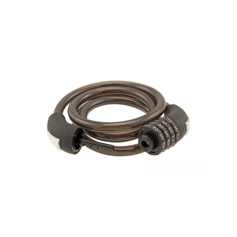 Wag Digital Spiral Cable Padlock Ø 12 - 1000mm Black