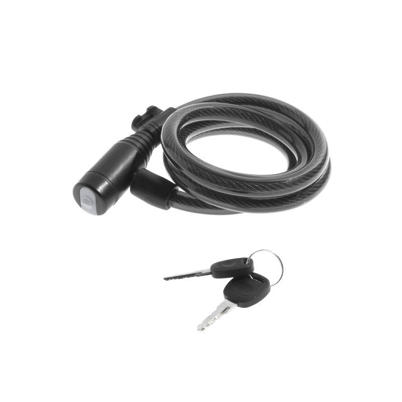 Wag Spiral Cable Padlock 6x800mm Black