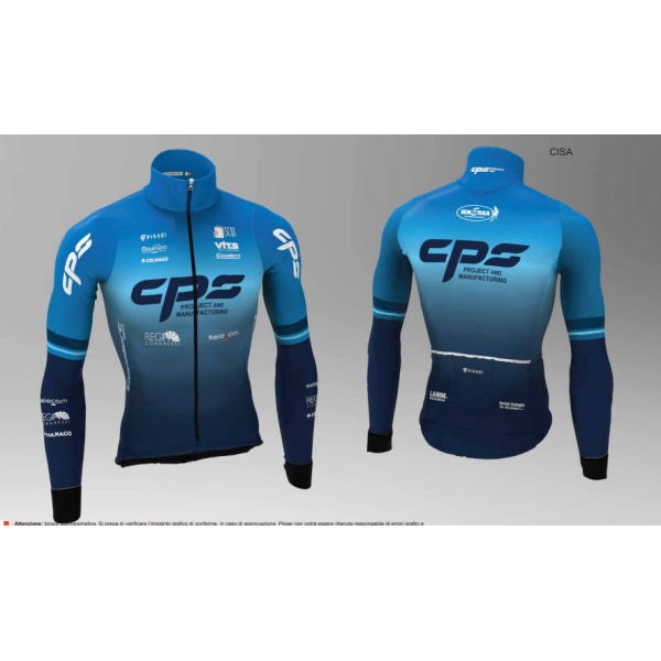 Pissei Cisa CPS 24 Winter Jersey Blue