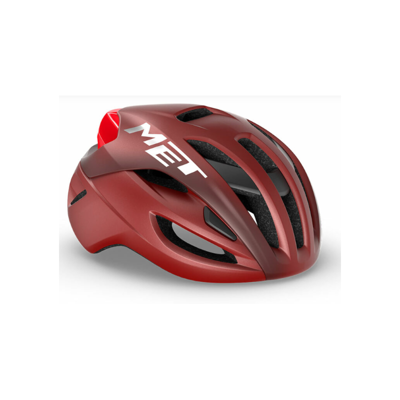 Met Casco Rivale Mips Rosso Dahlia Opaco