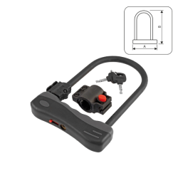 Wag U-Lock padlock Ø 12 Medium Black
