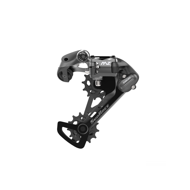 Sunrace MTB Rear Derailleur MZ600 Medium Cage Black 12s