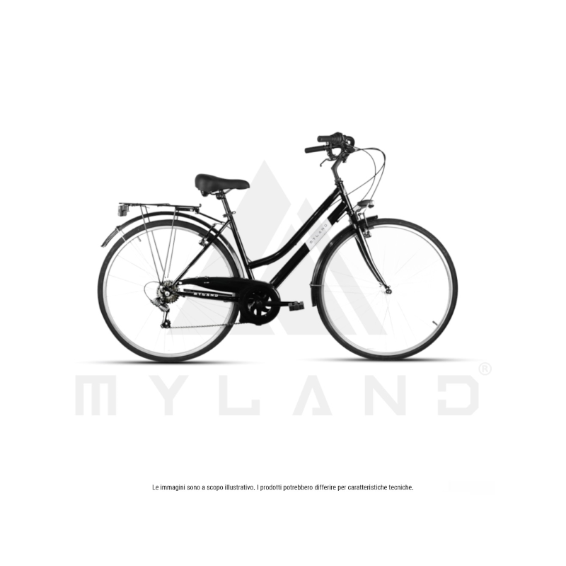 Myland Bici City Dosso 28.1'' 7v Nero