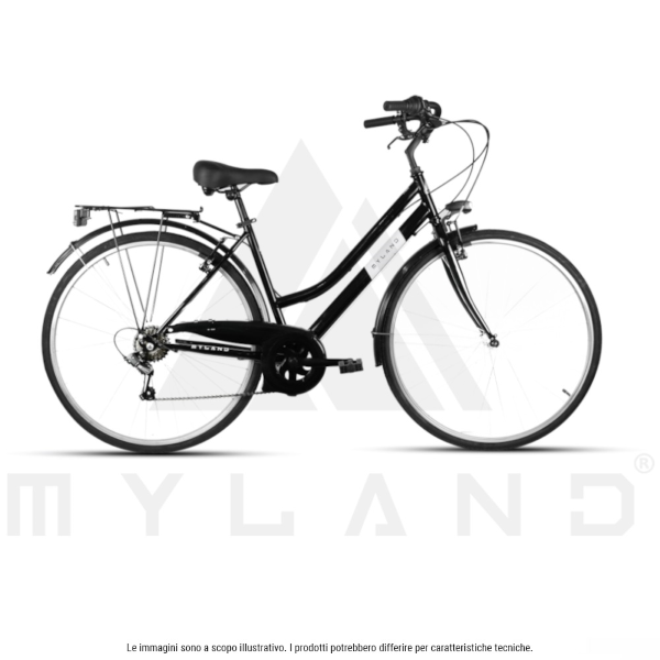 Myland Bici City Dosso 28.1'' 7v Nero