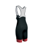 Gist Climber Bib Shorts Black/Red