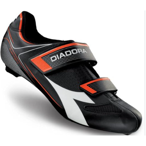 Diadora Phantom II Shoes Black/White/Red