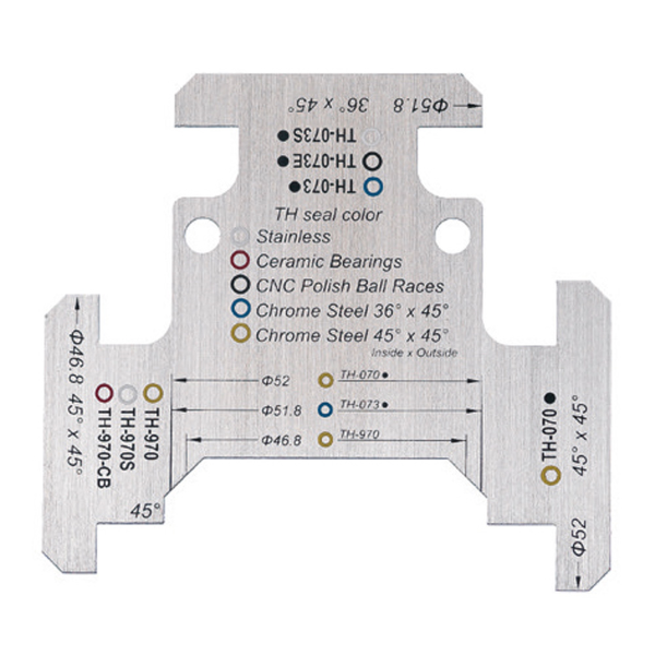 Fsa Template for 1-1/4" and 1.5" Steering Bearings