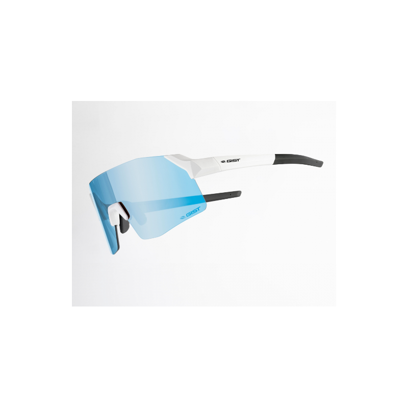 Gist Rocket Sunglasses White/Light Blue