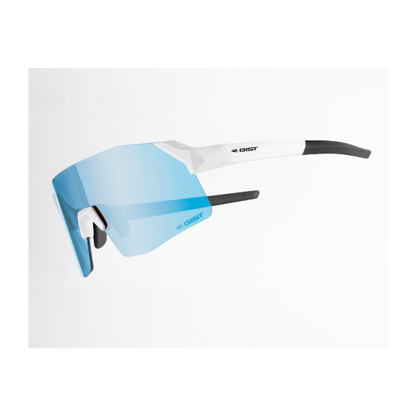 Gist Rocket Sunglasses White/Light Blue