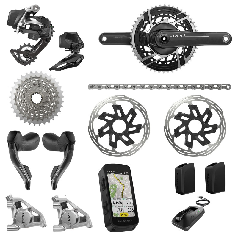 Sram Gruppo Red AXS E1 2x12V 48-35 + Powermeter