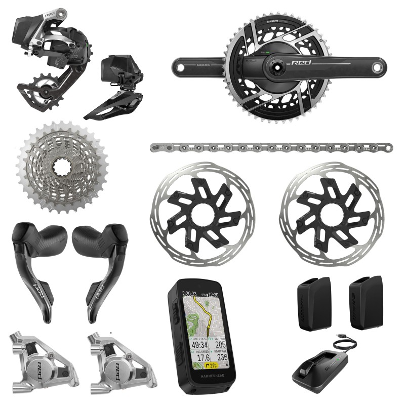 Sram Gruppo Red AXS E1 2x12V 54-41 + Powermeter
