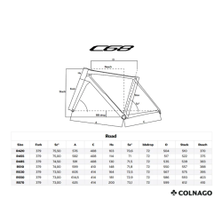 Colnago Bici C68 Road HRRD - Shimano Ultegra R8170 12v - Fulcrum Wind 42