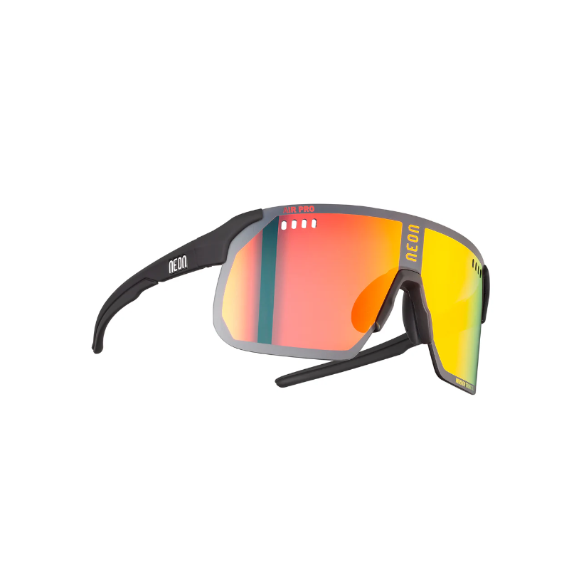 Neon Optic Goggles Air Pro Black Matt/Mirror Red
