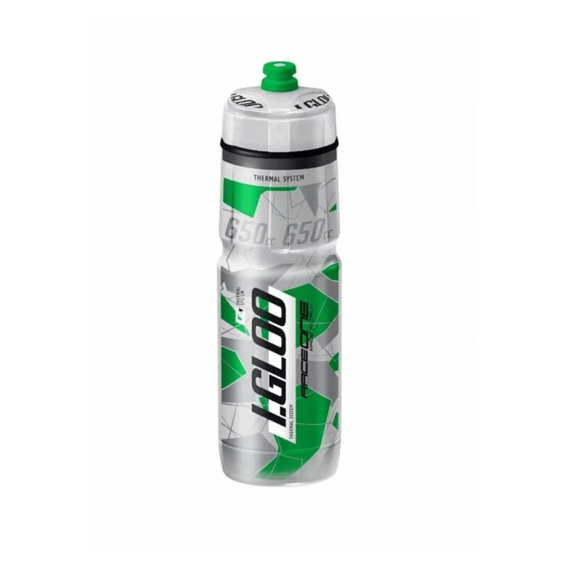 RaceOne Igloo 2.0 Thermal Water Bottle 650ml Green