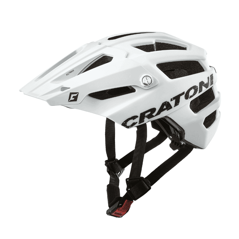 Cratoni Casco Alltrack Bianco Opaco