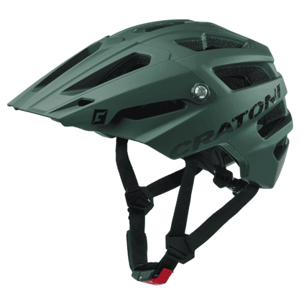 Cratoni Casco Alltrack Verde Metallizzato Opaco