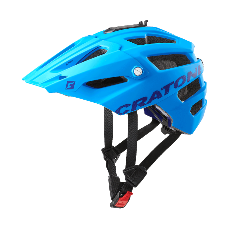 Cratoni Casco Alltrack Blu Opaco