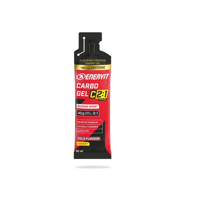 Enervit Integratori Carbo Gel C2:1PRO Cola Con Caffeina 60ml