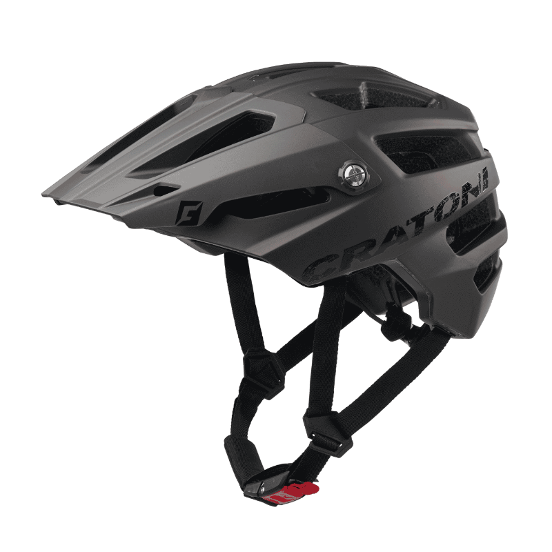 Cratoni Casco Alltrack Caffè Metallizzato Opaco