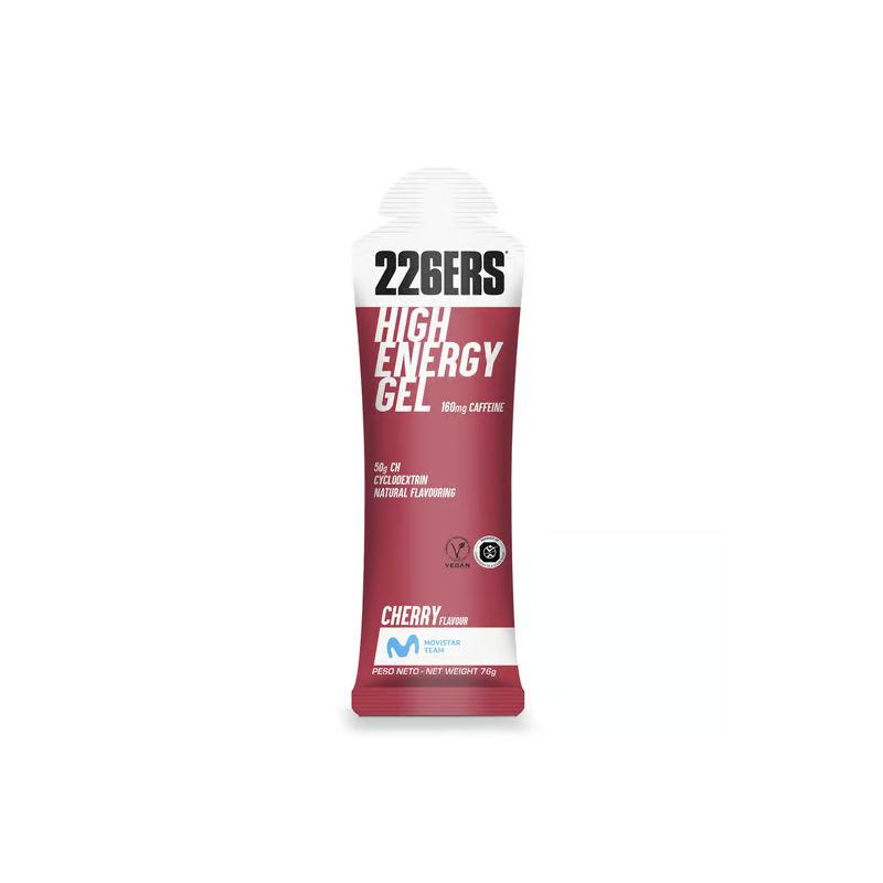 226ERS Integratori High Energy Gel Ciliegia Caffeina 76g