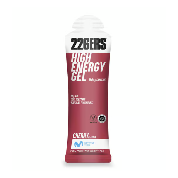 226ERS Integratori High Energy Gel Ciliegia Caffeina 76g