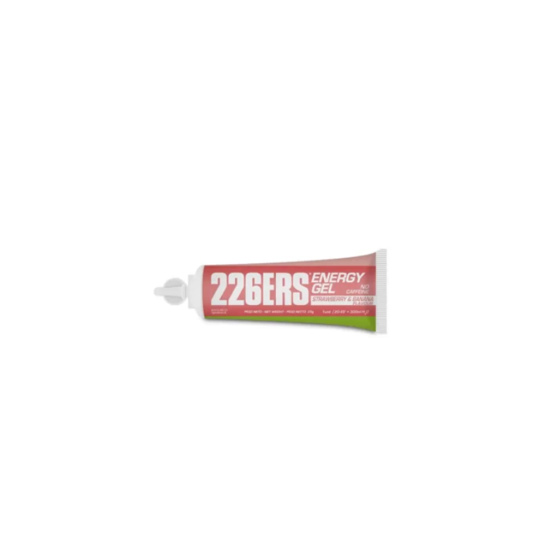 226ERS Integratori Energy Gel Bio No Caiffene Strawberry&Banana 25g