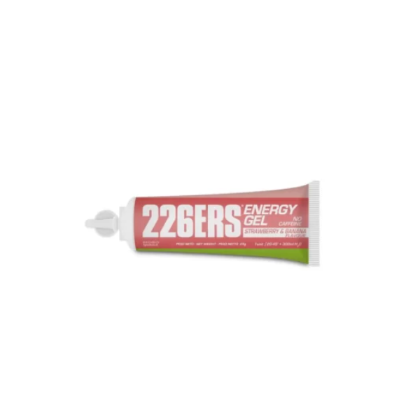 226ERS Integratori Energy Gel Bio No Caiffene Strawberry&Banana 25g