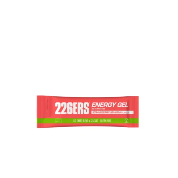 226ERS Supplements Energy Gel Bio No Caiffene Strawberry&Banana 40g