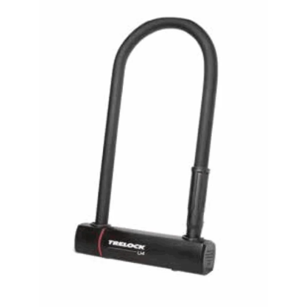 Trelock Shackle Padlock Steel U4 102x230 Black