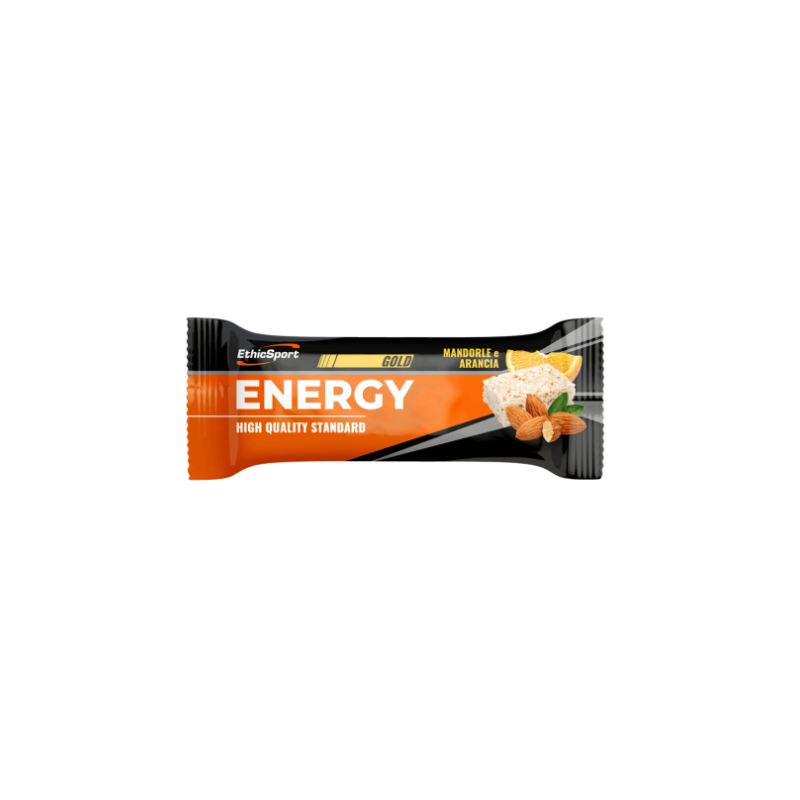 Ethic Sport Integratori Barretta Energy Gold Mandorle/Arancia 35g