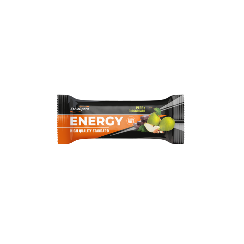 EthicSport Integratori Barretta Energy Pera/Cioccolato 35g