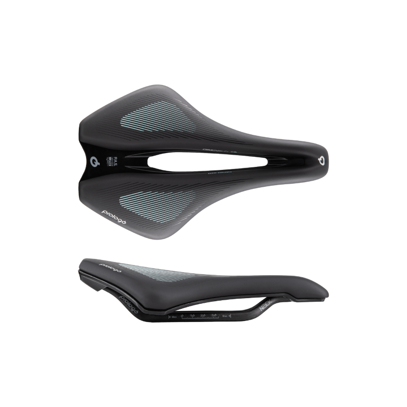 Prologo Saddle Size Eva 156 Pas - TIROX Black Light Blue