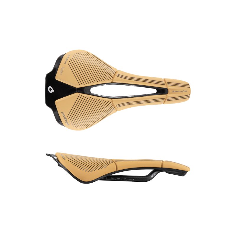 Prologo Scratch M5 Agx Slide Control 140 Pas Saddle - Nack Light Brown