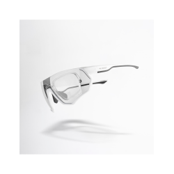 Gist Photochromic White Iris Optical Clip Glasses