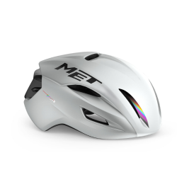 Met Casco Manta Mips Glossy Holographic White