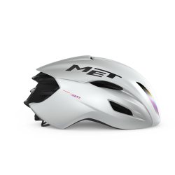 Met Casco Manta Mips Glossy Holographic White