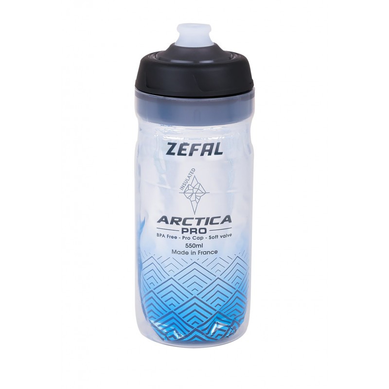 Zefal Arctica Pro 55 Thermal Bottle Silver/Blue 550ml