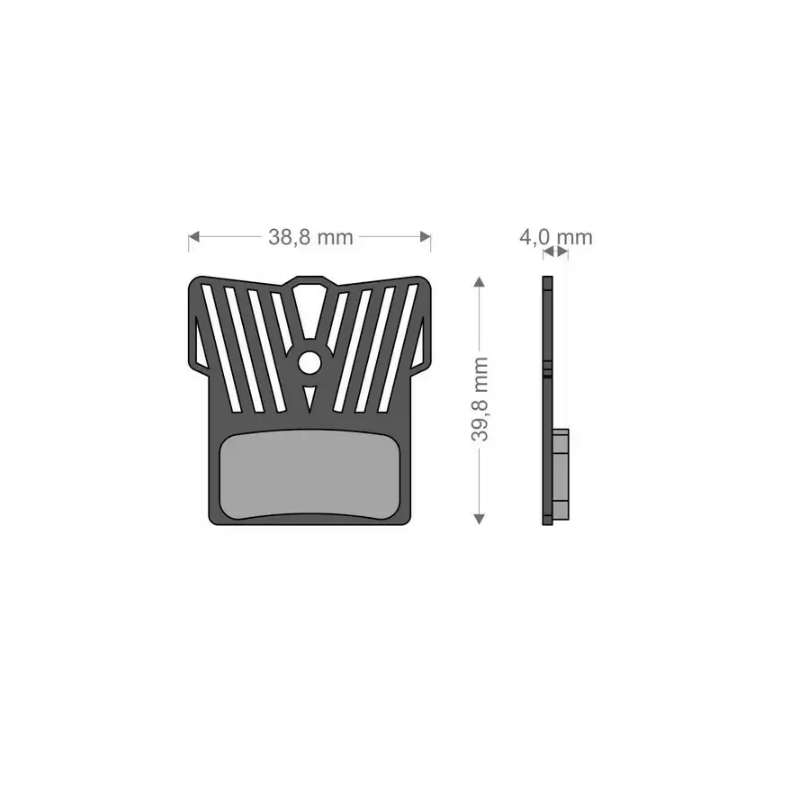 Brenta Light Tech Pads Shimano XTR / XT / SLX / BR / Alfine / Deore / Fsa / Rever