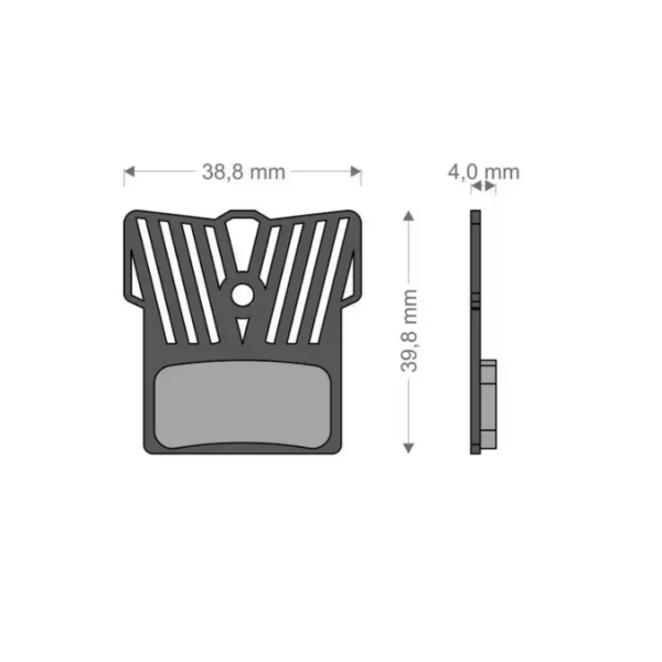 Brenta Light Tech Pads Shimano XTR / XT / SLX / BR / Alfine / Deore / Fsa / Rever