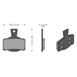 Brenta Pastiglie E-Bike Magura MT2 / MT4 / MT6 / MT8 / Campagnolo Strada