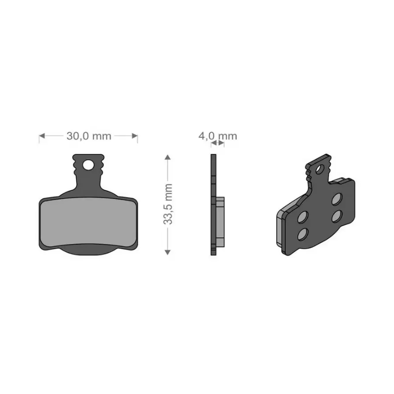 Brenta E-Bike Pads Magura MT2 / MT4 / MT6 / MT8 / Campagnolo Road