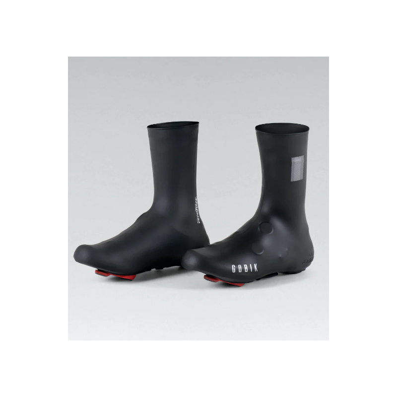 Gobik Shoe Cover High Velotoze Snaps Black