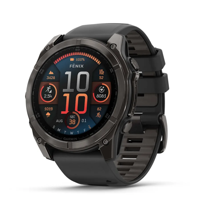 Garmin Fenix 8 AMOLED Sapphire Titanium Carbon Grey 51mm