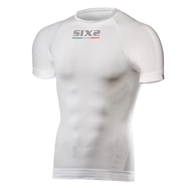 Sixs Short Sleeve Underwear TS1 White Carbon