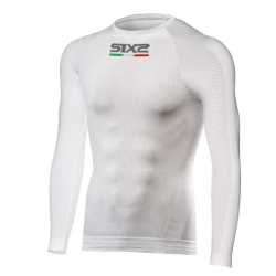 Sixs TS2 Long Sleeve Underwear White Carbon