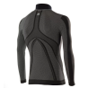 Sixs Long Sleeve Turtleneck Underwear Black Carbon