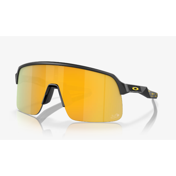 Oakley Sutro Lite Matte Black TDF Prizm 24K Glasses