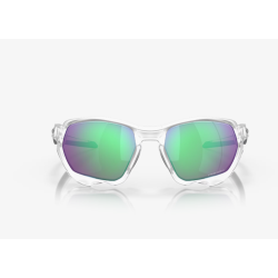 Oakley Plazma Matte Clear Prizm Road Jade Glasses