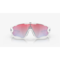 Oakley Jawbreaker Polished White Prizm Snow Sapphire Goggles